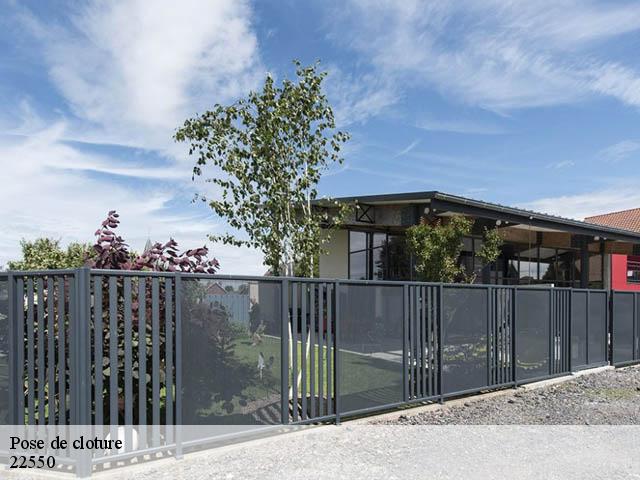 Pose de cloture 22550