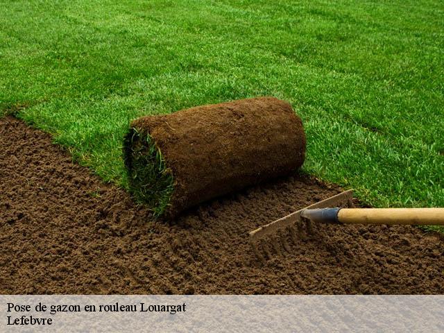Pose de gazon en rouleau louargat-22540 Lefebvre